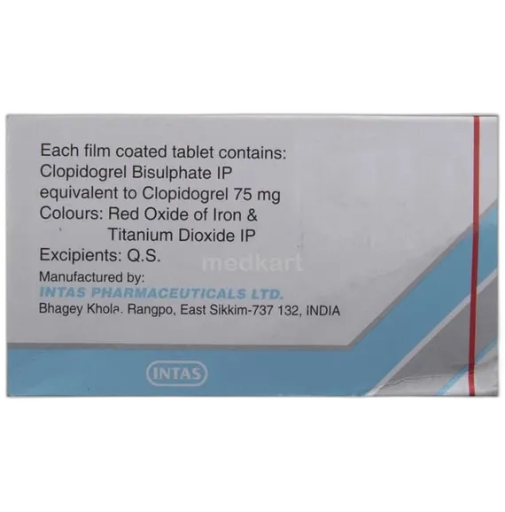 preva 75mg tablet 15's